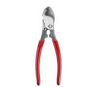 C.K Tools - Tagliacavi, 160 mm, con molla, per fili in rame e alluminio | Acciaio legato giapponese, lame temprate ad induzione, blocco integrato, tacca spelafilatura, capacità netta fino a Ø 9 mm