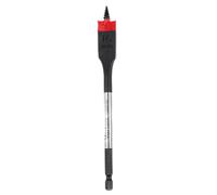 C.K Tools Vorteck CK T2953-16 - Punta per fresa piatta per legno, 16 mm x 152 mm, punta filettata autoserrante, attacco esagonale Quick Lock da 1/4", adatta per avvitatore a percussione, acciaio al