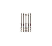 C.K Tools Vorteck PZML09D5 - Set di punte per avvitatore a percussione PZ Mix, 90 mm, attacco Quick Lock, punta magnetica, zona di torsione, lunga portata, confezione da 5 pezzi