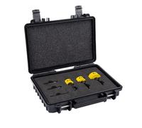 C.K Tools Vorteck - Set di punte in acciaio 20 mm, 25 mm, 32 mm, M42 8% cobalto per lamiera metallica con attacco esagonale 1/4 pollici 6,35 mm, per avvitatori a impatto, fermo anti foratura