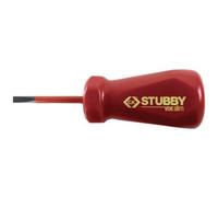C.K T48344 - 040 Stubby VDE/1000 V Slim, cacciavite piatto, 4.0 mm, rosso