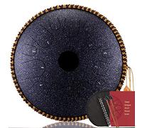 C Key 14 Notes Tank Drum Con Decorazione In Corda, Tamburo Con Linguetta In Acciaio Da 14 Pollici, Borsa Per Il Trasporto, Libro Di Musica, Bacchette, Regalo Perfetto Per Famiglie E Amici