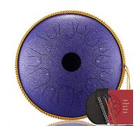 C Key 14 Notes Tank Drum Con Decorazione In Corda, Tamburo Con Linguetta In Acciaio Da 14 Pollici, Borsa Per Il Trasporto, Libro Di Musica, Bacchette, Regalo Perfetto Per Famiglie E Amici