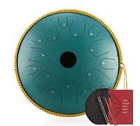 C Key 14 Notes Tank Drum Con Decorazione In Corda, Tamburo Con Linguetta In Acciaio Da 14 Pollici, Borsa Per Il Trasporto, Libro Di Musica, Bacchette, Regalo Perfetto Per Famiglie E Amici