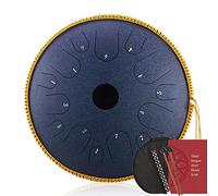 C Key 14 Notes Tank Drum Con Decorazione In Corda, Tamburo Con Linguetta In Acciaio Da 14 Pollici, Borsa Per Il Trasporto, Libro Di Musica, Bacchette, Regalo Perfetto Per Famiglie E Amici