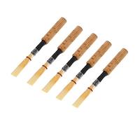 C Key Oboe Reeds Accessorio per Strumenti per Oboe in bambù per Principianti con Manicotto Trasparente per gli Amanti e gli Studenti Dell'oboe (5 in vendita)