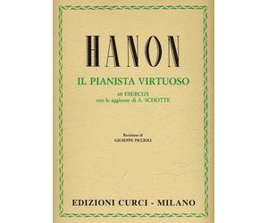 C. L. HANON - IL PIANISTA VIRTUOSO - ED. CURCI - PIANOFORTE