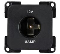 C-Line Presto Inprojal CBE - Presa da 12 Volt, per camper, roulotte, colore: Nero