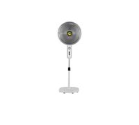 C-line stufa alogena oscillante al carbonio con piantana h 124cm potenza 900w