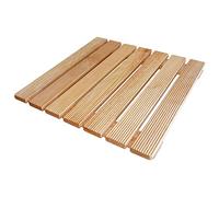 Pedana doccia 60x60 in legno massello per piatto doccia 80x80