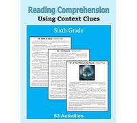 C Mahoney Reading Comprehension - Using Context Clues - Sixth Grade (Tascabile)