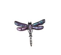 c Moda spilla libellula Pin Cartoon falso non reale Abalone Corsage Accessori di abbigliamento