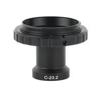 C-Mount Adattatore per fotocamera T-Ring SLR Camera oculare adattatore porte per microscopio stereo adattatore CCD (A)