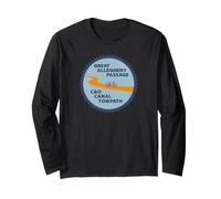 C&O Canal Towpath - Gap Pittsburgh Washington D.C. Maglia a Manica