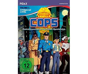 C.O.P.S., Vol. 1 / Die ersten 13 Folgen der erfolgreichen Serie (Pidax Animation)