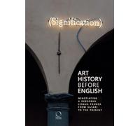 C Oliver O'Donnel Art History Before English (Tascabile)