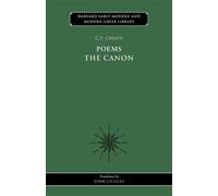 C. P. Cavafy Poems (Copertina rigida)