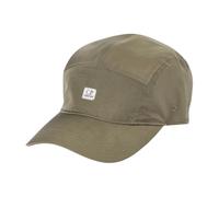 C.P. Company - Chrome-R Panelled Logo Cap - -Accessories -Uomo -Verde -ONE SIZE