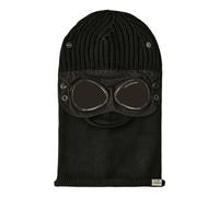 C.P. Company - Balaclava in Lana Merino Nera Maschera da Sci - -Accessories -Uomo -Nero -ONE SIZE