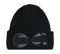 C.P. Company - Berretto con Visiera in Lana Merino Extra Fine - -Accessories -Uomo -Nero -ONE SIZE