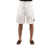 C.P. Company - Cargo Shorts con Logo Patch - - Shorts - Uomo - Beige - M