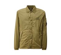 C.P. Company - Chrome-R Graphic Zipped Overshirt - - Jackets - Uomo - Verde - L