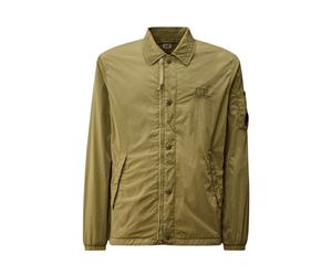 C.P. Company - Chrome-R Graphic Zipped Overshirt - - Jackets - Uomo - Verde - L