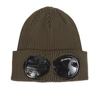 C.P. Company, ,Accessories ,Uomo ,Verde ,ONE SIZE Goggle Cotton Beanie