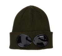 C.P. Company, ,Accessories ,Uomo ,Verde ,ONE SIZE Goggle Cotton Beanie