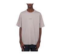 C.P. Company - Crewneck Logo T-Shirt - - Tops - Uomo - Grigio - L