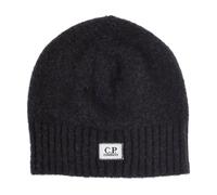 C.P. Company - Cuffia con logo in lana-alpaca - - Accessories - Uomo - Nero - ONE SIZE