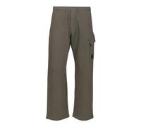 C.P. Company - Diagonal Raised Fleece Cargo Sweatpants - - Trousers - Uomo - Grigio - L