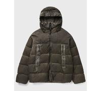 C.P. Company ECO-CHROME R MIXED GOGGLE DOWN JACKET men brown in taglia:L