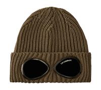 C.P. Company - Extrafine Merino Goggle Beanie - - Accessories - Uomo - Marrone - ONE SIZE
