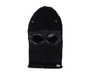C.P. Company - Extrafine Merino Wool Goggle Balaclava - - Accessories - Uomo - Nero - ONE SIZE