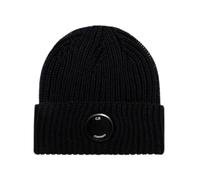 C.P. Company - Extrafine Merino Wool Lens Beanie - - Accessories - Uomo - Blu - ONE SIZE