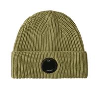 C.P. Company - Extrafine Merino Wool Lens Beanie - -Accessories -Uomo -Verde -ONE SIZE