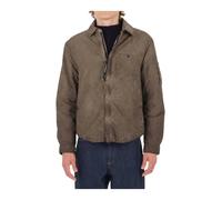 C.P. Company - Flatt Nylon Lens Re-Colour Overshirt - - Jackets - Uomo - Marrone - S