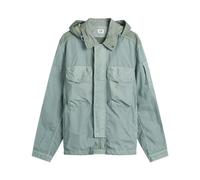 C.P. Company - Flatt Nylon Mixed Goggle Overshirt - - Jackets - Uomo - Blu - L