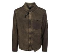 C.P. Company - Flatt Nylon Padded Zipped Overshirt - - Jackets - Uomo - Marrone - L