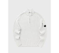 C.P. Company Fleece Knit Half Zip Sweater men Pullovers white in taglia:S