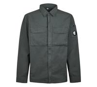 C.P. Company - Gabardina Overshirt con Lente e Zip - - Jackets - Uomo - Grigio - L