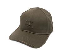 C.P. Company - Gabardine Contrast Cap - - Accessories - Uomo - Verde - ONE SIZE