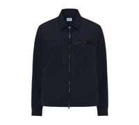 C.P. Company - Giacca Chrome Full Zip Logo Overshirt - - Jackets - Uomo - Blu - L