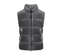 C.P. Company - Gilet in Piuma Eco-Chrome con Cappuccio - - Jackets - Uomo - Nero - S