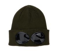 C.P. Company, ,Accessories ,Uomo ,Verde ,ONE SIZE Goggle Cotton Beanie