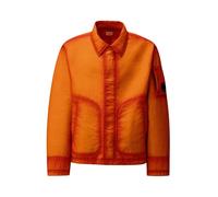 C.P. Company, ,Jackets ,Uomo ,Arancione ,M Feltro Bi-Film Short Jacket