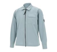 C.P. Company, ,Jackets ,Uomo ,Blu ,L Overshirt in Gabardina