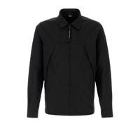 C.P. Company, ,Jackets ,Uomo ,Nero ,M Gabardina con zip Overshirt
