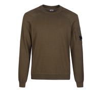C.P. Company - Lens Crew-neck Sweatshirt - - Knitwear - Uomo - Verde - M